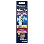Braun Oral-B EB25-4 Floss Action Replacement Rechargeable Toothbrush Heads 4-Pack