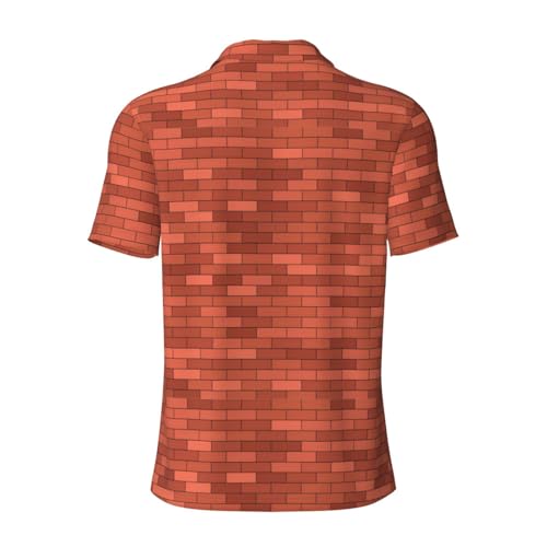 Polo briques rouges de qualité supérieure pour homme - 6