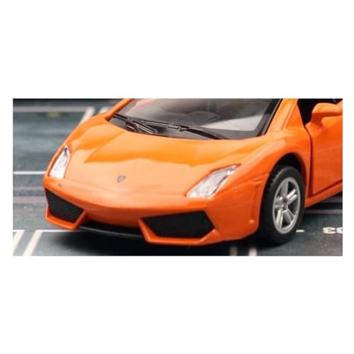 LIUSANG Scale car model 1/43 For Gallardo LP560 Racing Car Model Diecast Alloy Metal Car Model Collected Decoration Suitable for display(Yellow)