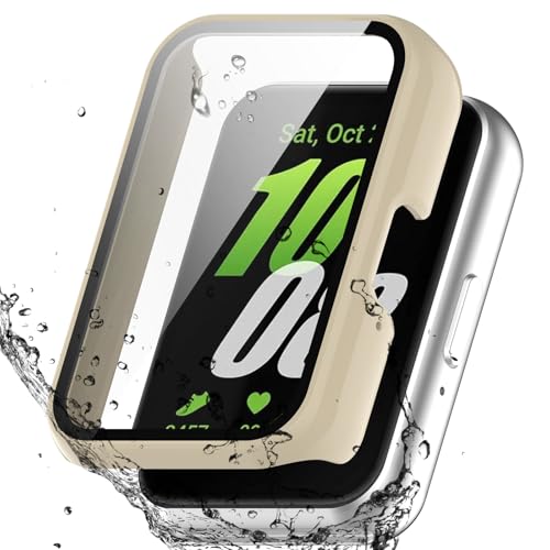 AIYYXX For Samsung Galaxy Fit3 �J�o�[ 3D ���p�G�b�W �����^ PC+�K���X�f�� ��̌^ galaxy fit3 �P�[�X �Ή� �����ߗ� �L�Y�h�~ �w��h�~ �ȒP�Ɏ��t���E�� �S�ʕی� galaxy fit3 �ی�J�o�[�i