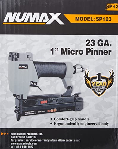 Numax Sp123 Pneumatic 23-Gauge 1" Micro Pin Nailer #TOP1