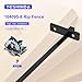 YESHINDA 2 Pack 164095-8 Black All Metal Rip Fence Edge Guide Tool Part Fit for Circular Saws 5005BA, 5007NB, 5057KB, 5046DwB, 5621DWA