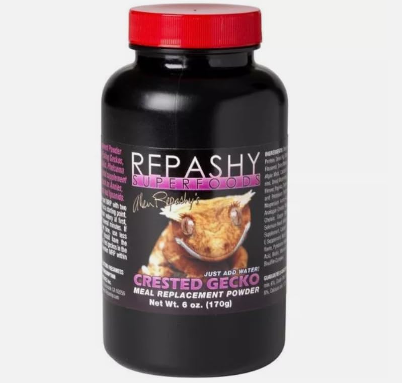 Repashy Superfoods Autocollant Gecko à crête avec animaux de compagnie 170 g