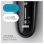 Braun Electric Razor for Men, Series 7 7085cc 360 Flex Head Electric Shaver with Beard Trimmer, Rechargeable, Wet & Dry…