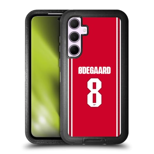 Head Case Designs Officially Licensed Arsenal FC Martin Ødegaard 2026/27 Players Home Kit 1st Group Ultra-Armoured Shockproof Case [Military Grade Protection] Compatible With Samsung Galaxy A35 5G