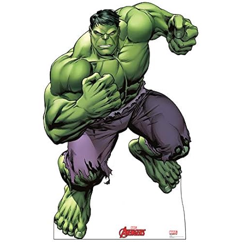 Cardboard People Hulk Cardboard Cutout - Avengers Animated