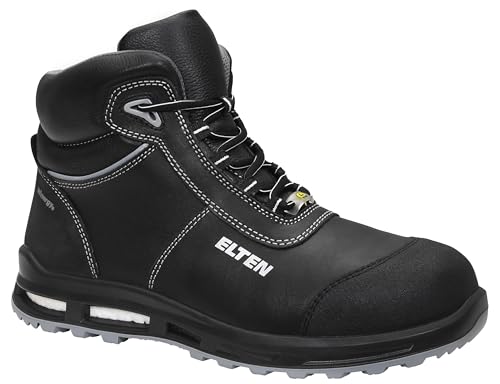 Chaussure de sécurité ELTEN Reaction XXT Mid ESD S3s en cuir robuste pour l'industrie