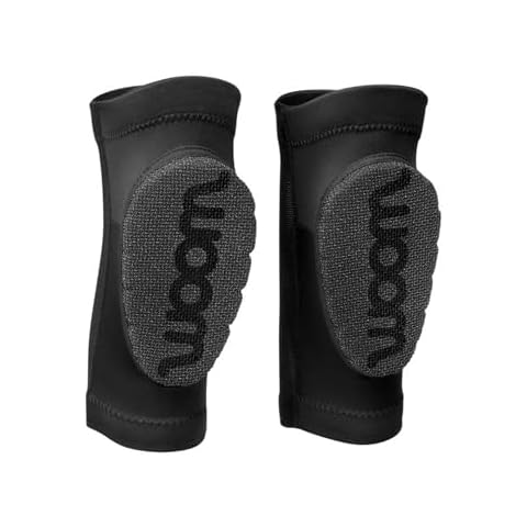 woom Neebows Knee Pad Set, Kids' Protective Gear for Bicycle Riding, Roller Sports & Road Cycling, Youth, Boys & Girls (6-12 Years Old) Cover