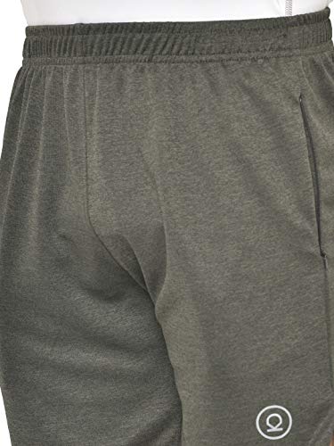 Image of CHKOKKO Men Shorts for Gym Sports or Running | Dry-Fit Fabric Single Layered Active Summer Workout Wear Knee Length Regular Fit | Elastic Waist with Front and Back Pockets