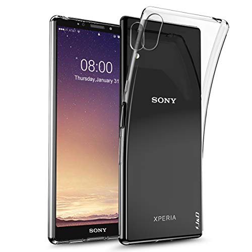 J&D Compatible pour Xperia L3 Etui, [Ultra Mince] [Léger] Ultra-Clair Résistant Aux Chocs Protecteur Mince Silicone Coque de Pare-Choc pour Sony Xperia L3 Case - [Pas pour Sony Xperia L2/Xperia L1]