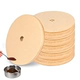 Unbleached Percolator Coffee Filters - 200Pack Disposable Coffee Paper Filter, Camping Coffee Filter