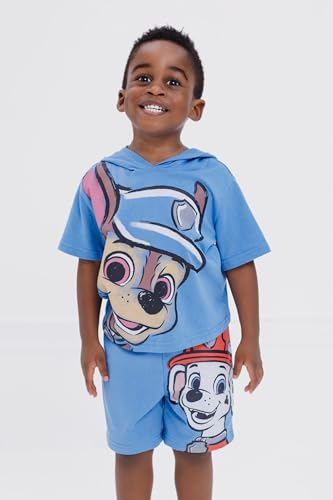 Image of Paw Patrol Pullover Hoodie and French Terry Shorts Toddler to Little Kid Sizes (2T - 7-8)