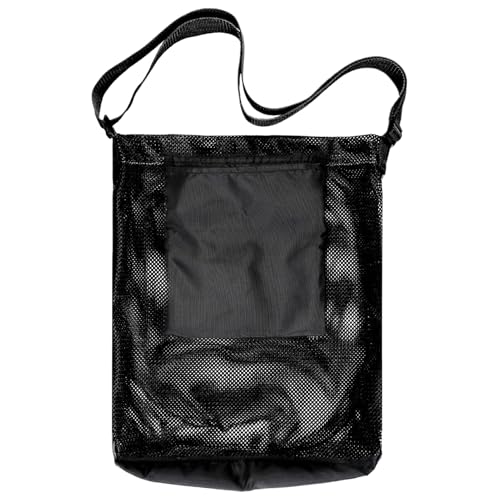 Bolsa para recoger frutas – Bolsa de red con cinturón ajustable, de almacenamiento transpirable y plegable para huerto, granja, jardín, bayas y selva