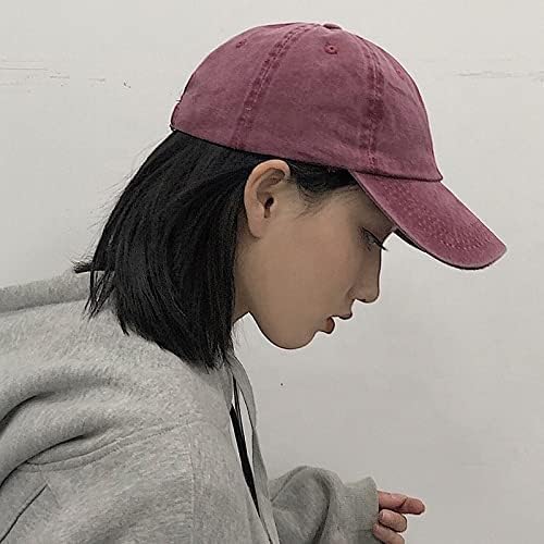 Image of kill off Plain Denim Cap Unisex Baseball Cap 100% Cotton Fits Men Women Washed Denim Adjustable Cap
