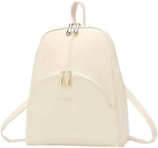 Nevenka Backpack Purse for Women Casual Shoulder Bag PU Leather Zipper Closure Adjustable Strap… | Casual, Zipper Closure, Adjustable Strap