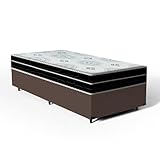 Cama Box com Colchão de Espuma D45 Pillow In Anjos OrtoConfort Solteiro 88cm