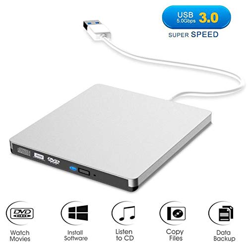 GOURCE External CD/DVD Drive for Laptop External DVD Burner CD/DVD