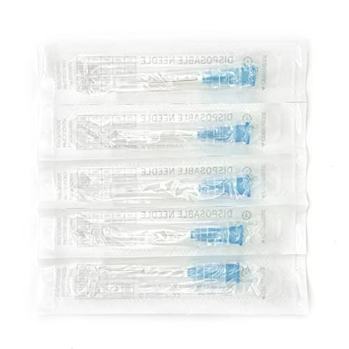 Image of 100pcs 23Ga 1.5inch Luer Lock Refilling Inks, Individually Wrapped