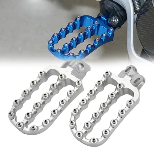 Repose-Pieds CNC Husqvarna 701, Pédales en Aluminium Taillé dans la Masse pour Enduro 2016-2023