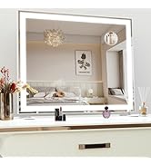 Amazon.co.jp: ANYHI 女優ミラー 化粧鏡 ハリウッドミラー 三色照明