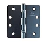 Lot de 3 charnières de porte à roulement à billes en bronze avec rayon de 6,35 cm – Modèle en temps opportun pour arche