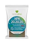 SYMBIOETHICAL - NPK 20-20-20 Engrais Universel avec Azote, Phosphore, Potassium et Oligo-éléments, Activateur Complet, Made in Italy, 1 kg