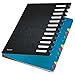 Produktbild Leitz Pultordner, A4, 12 Fächer, Farbige Trennblätter, 3 Sichtlöcher, Karton, Schwarz, 59120095