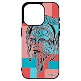 utaupia Cover per iPhone 15 Pro Silicone da donna portatile geometrico Cube antiurto etnica grafica disegno 256 GB ragazza floreale rosa fee