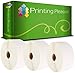 Printing Pleasure 3x Compatibile Rotolo Zebra 52mm x 38mm Etichette (Etichetta per rotolo: 1000) per Zebra, Toshiba, Citizen, Eltron, Orion, UPS Stampante per Etichette