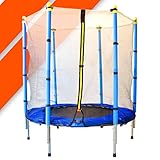 Bonplus BP | Cama Elástica para Niños | Trampolín de Jardín | Red de Seguridad | Diámetro 140 CM | Cama Elástica de Exterior