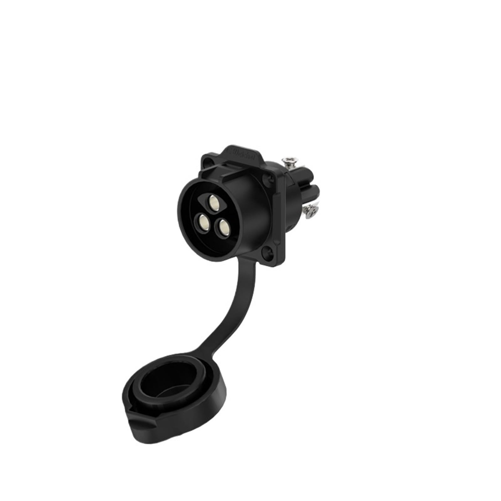 MUYTQAERG Aviation Socket EW-LP28 high Current 50A Screw Power Industrial Waterproof Connector(EW LP28P 3P flange female seat)