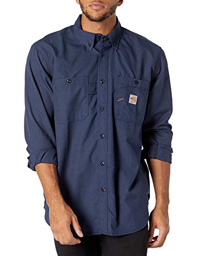 Image of Carhartt Men's Flame Resistant Force Original Fit Long-Sleeve Shirt
