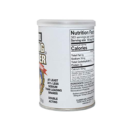Rumford Reduced Sodium Baking Powder, 8.1 Ounce
