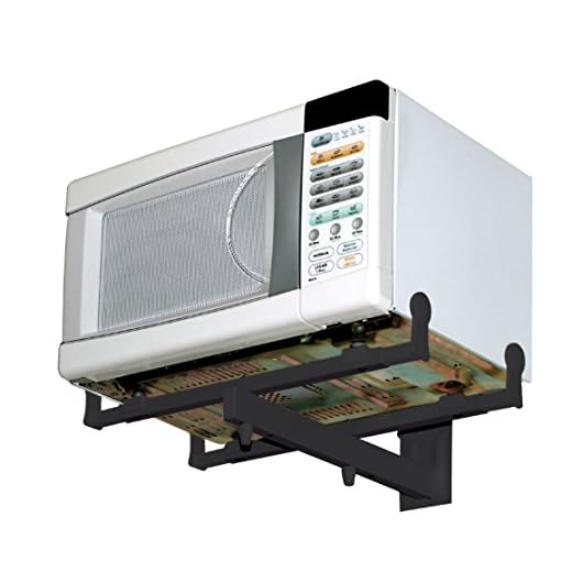 Suporte para Forno de Microondas Multivisão Preto
