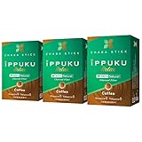 iPPUKU RELAX ノーニコチン茶葉スティック【コーヒー 3箱セット(1箱20本入り)】禁煙用グッズ 100%ナチュラル プーアル茶《タバコを吸いながら辞めたい方へ 日本初！火を点けて吸う禁煙グッズ》ニコチンゼロ タバコ代用品 禁煙サポート