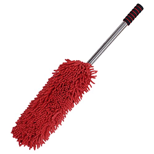 Urbane Home Microfiber Washable Hand Duster|Stainless Steel Detachable Handle with Cleaning Brush for Car, House Clean (Red) (B0C7GXZHLK) Amazon Price History, Amazon Price Tracker