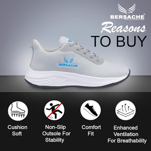 Image of BERSACHE Premium Sports, Walking, Gym, Trending Running Shoes for Men's