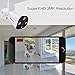 Luowice WiFi Security Camera Outdoor 3MP Super HD IP Camera Wireless with 110° Wide Viewing Angle Two-Way Talk 100ft Night Vision Motion Detection Waterproof Micro SD Card Slot