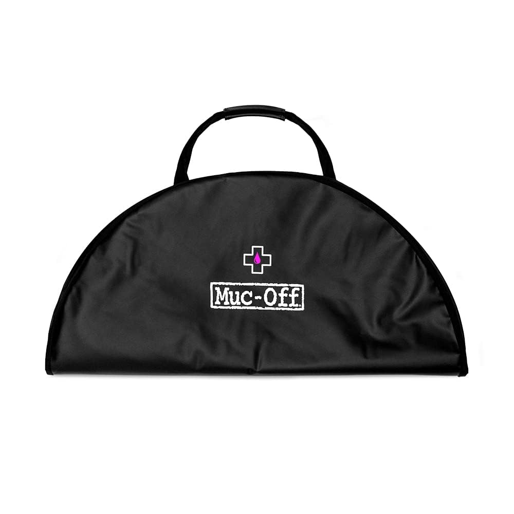 Muc-Off Grime Bag - Portable Changing Room and Laundry Bag for Cycling and Outdoor Sports - Durable Wetsuit Changing Mat Bag for Surf, SUP, Swimming, Schwarz