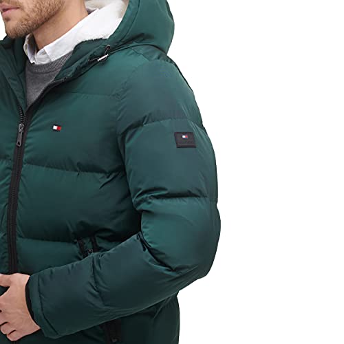 Image of Tommy Hilfiger Men's Classic Hooded Puffer Jacket (Standard and Big & Tall)