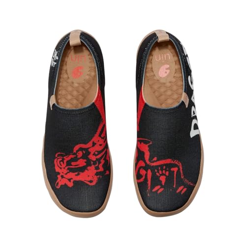UIN Year of The Dragon Men's Travel Walking Shoes Slip On Casual Loafers 2024 Chinese Lunar New Year
