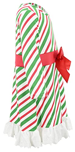 Image of Girls Long Sleeve Ruffled Dresses for Toddlers and Kids
