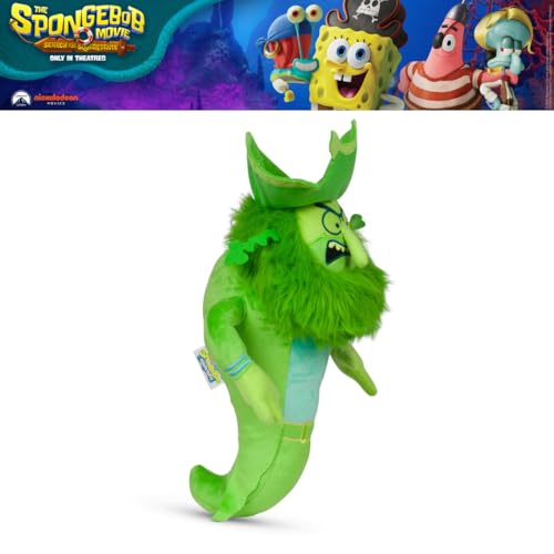 Image of Spongebob Squarepants The Flying Dutchman Kids Plush Cuddle Pillow, Glow in The Dark, Super Soft & Cozy, (Officially Licensed Product) By Franco Collectibles