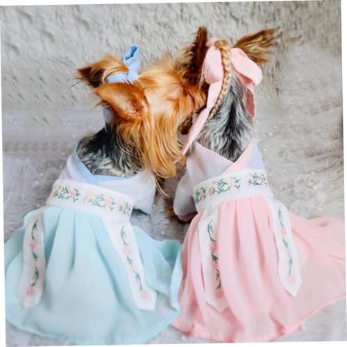 Falda tradicional china para perros y gatos XL miniatura 6