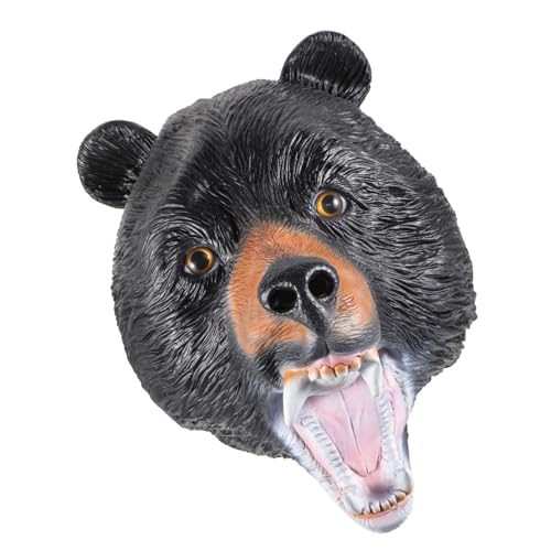 Masque noir ours Gatuida souple déguisement Halloween fête et mascarade