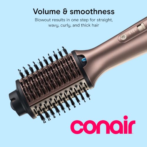 Conair Blow Dryer Brush, One-Step Design, Frizz Control, 3" Barrel - image 2