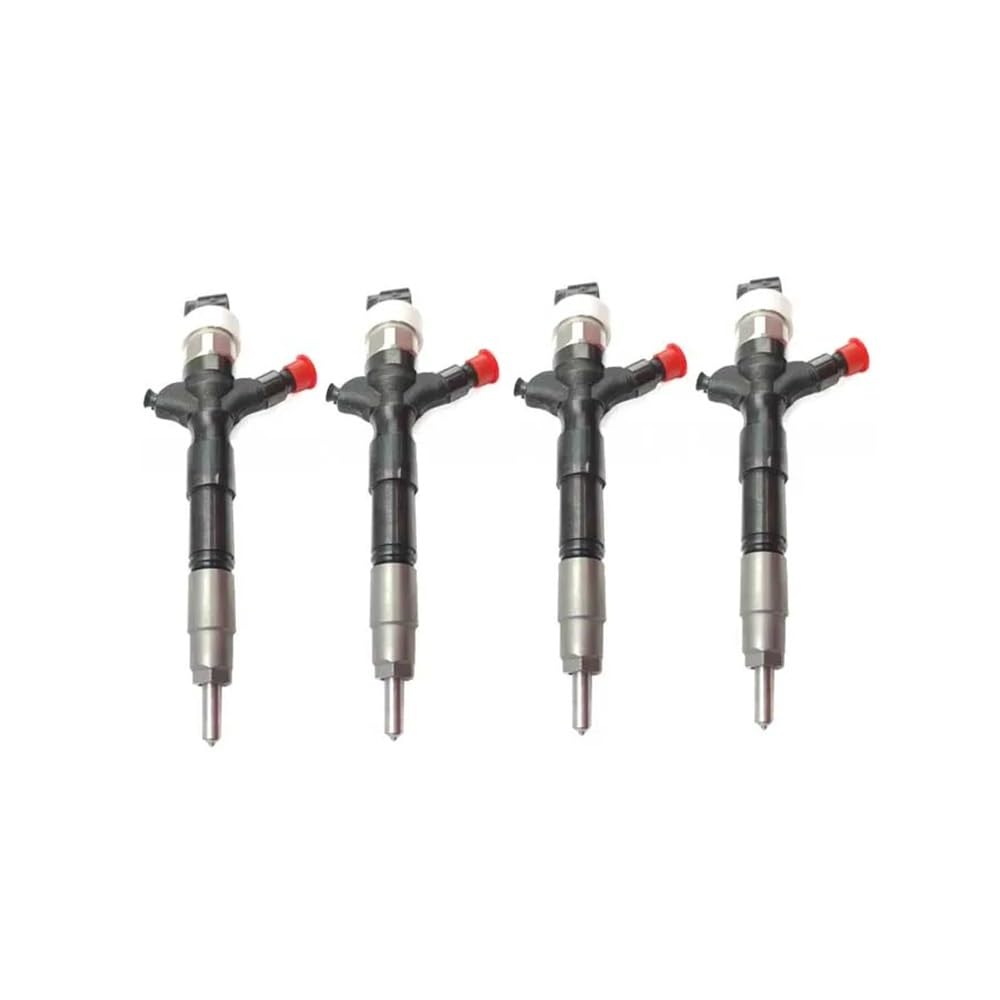 Hsugftmz One Color 4Pcs Diesel Fuel Injector 23670-09330 Fit For 1Kd 2Kd-Ftv