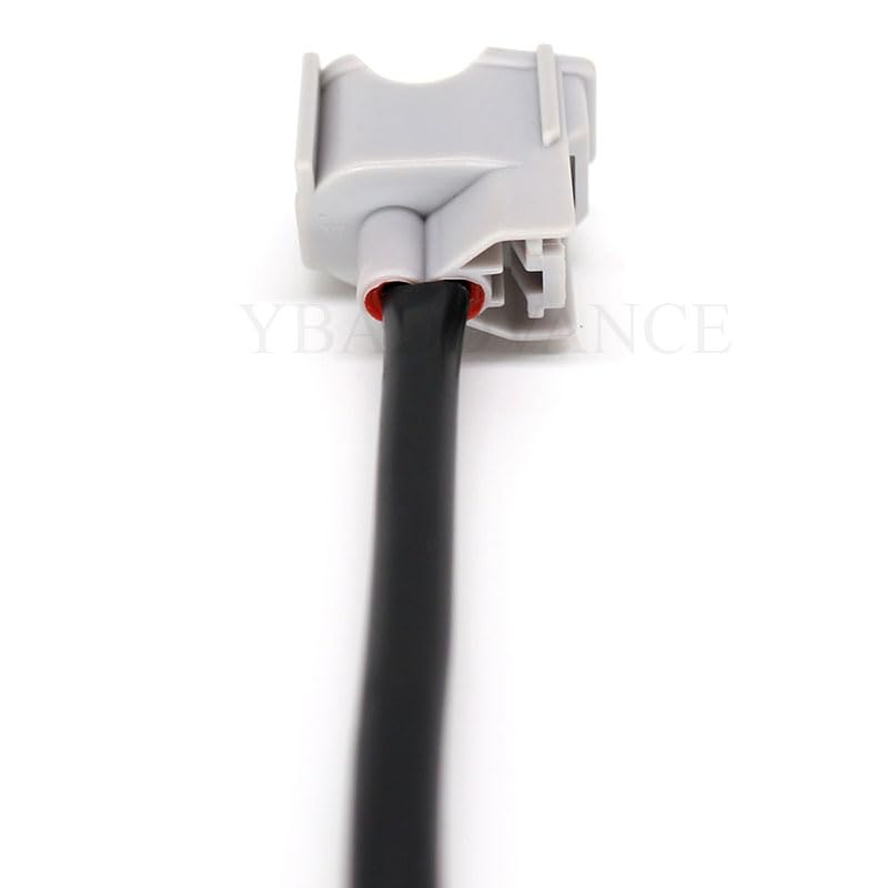 2 pin Fuel Injector RDX to obd1 Cable Connector - (Color Name: Black)