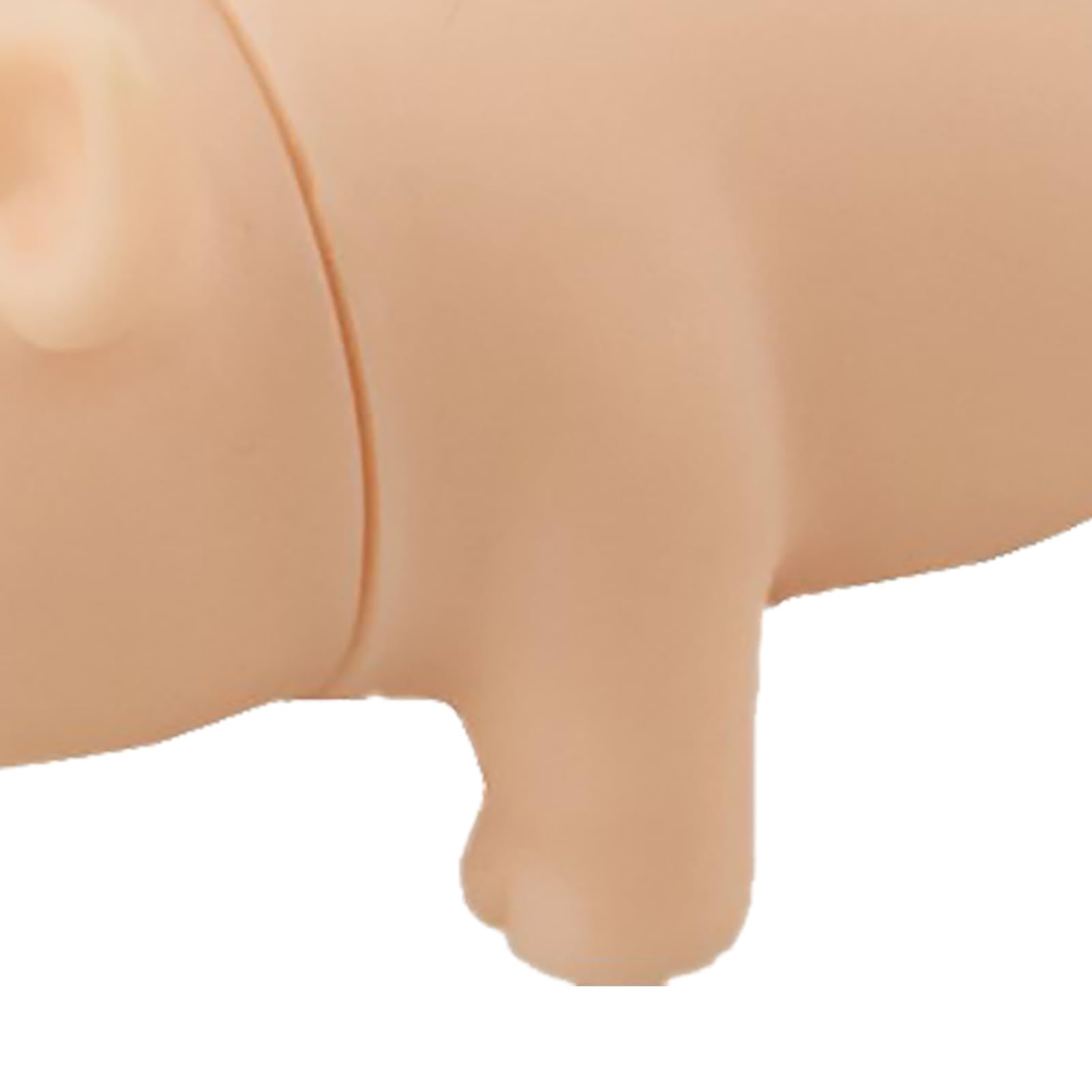 Screaming Pig Toy, 7x5cm, Soft Rubber, Funny Squeaky Sound Stress Relief Toy, Interactive Piggy Toy with Portable Design - Image 2