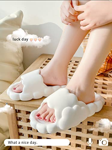 Chaussons nuages antidérapants pour éviter les glissades sur sol mouillé - 4